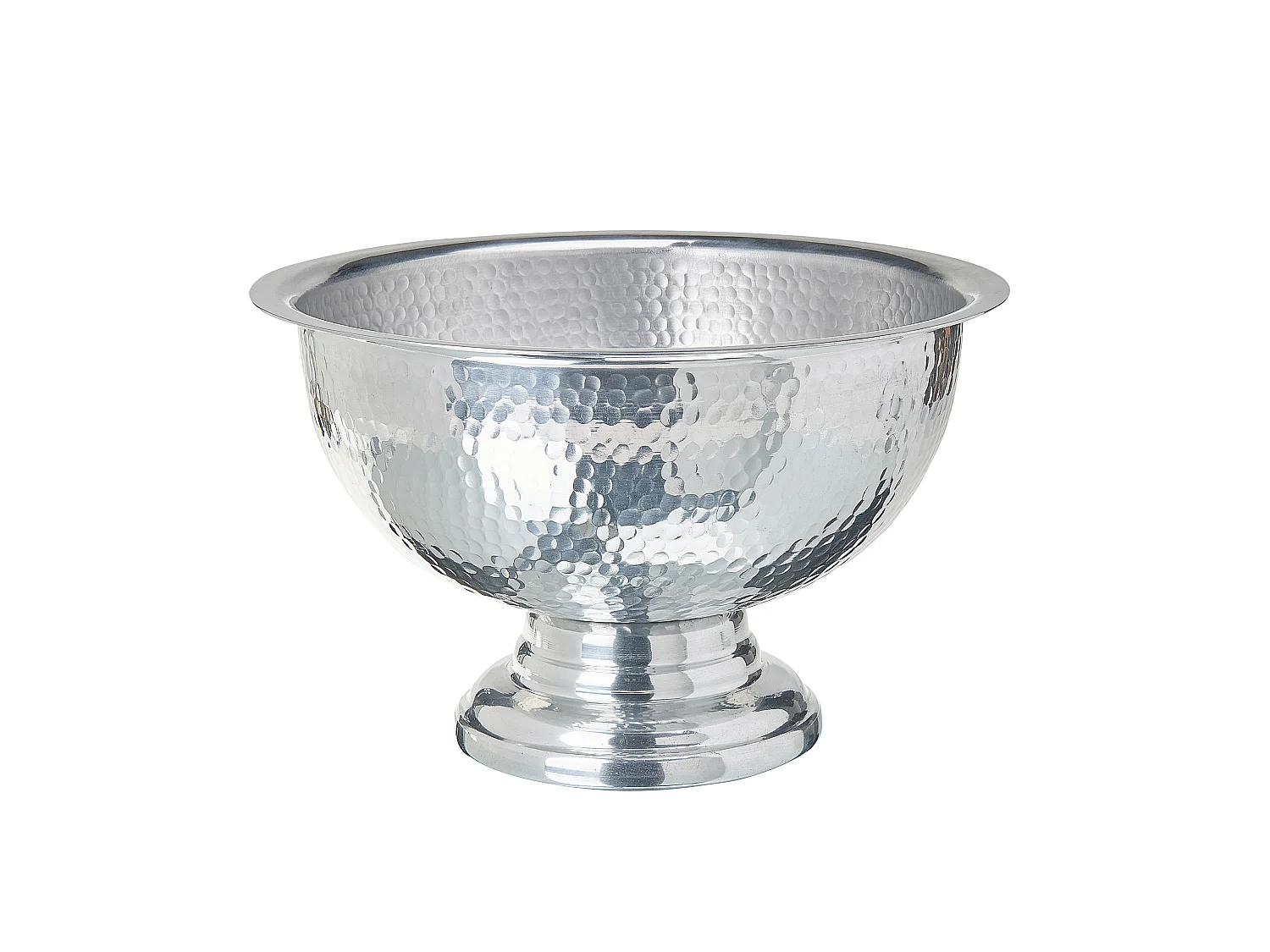 Bol décoratif TIWANAKU Métal Argenté