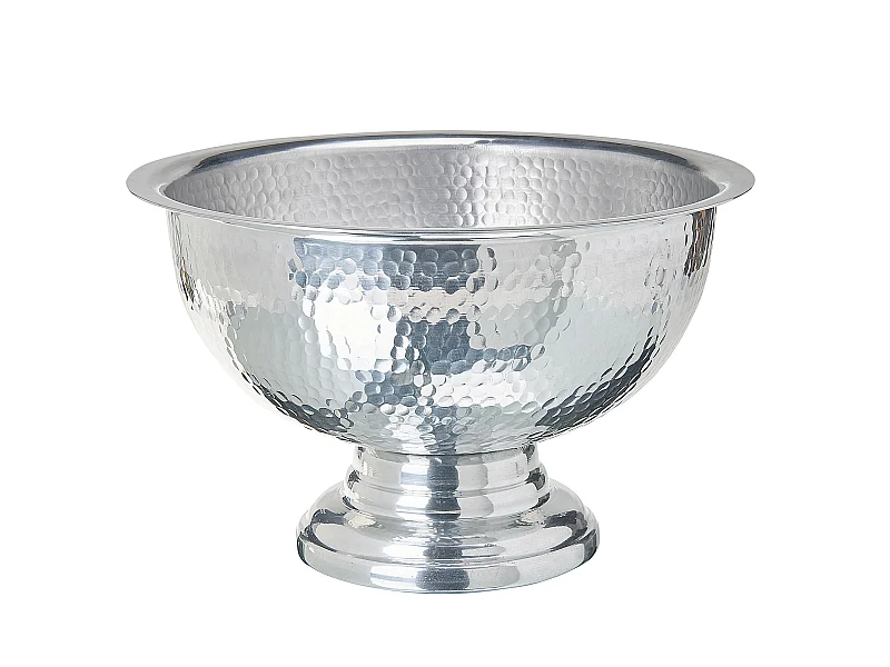 Cesto decorativo TIWANAKU Metal Prateado