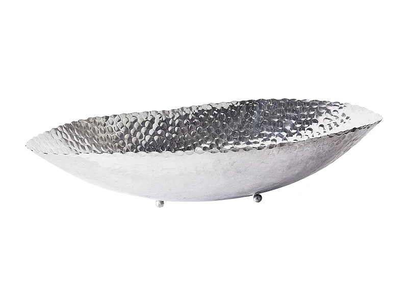 Cuenco decorativo IBRASH Metal Plateado