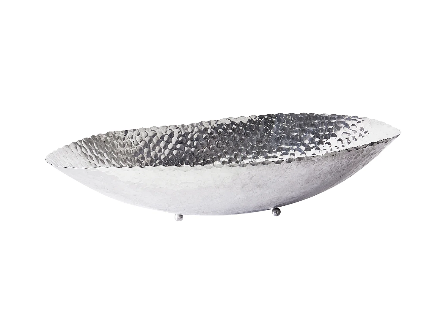 Cuenco decorativo IBRASH Metal Plateado