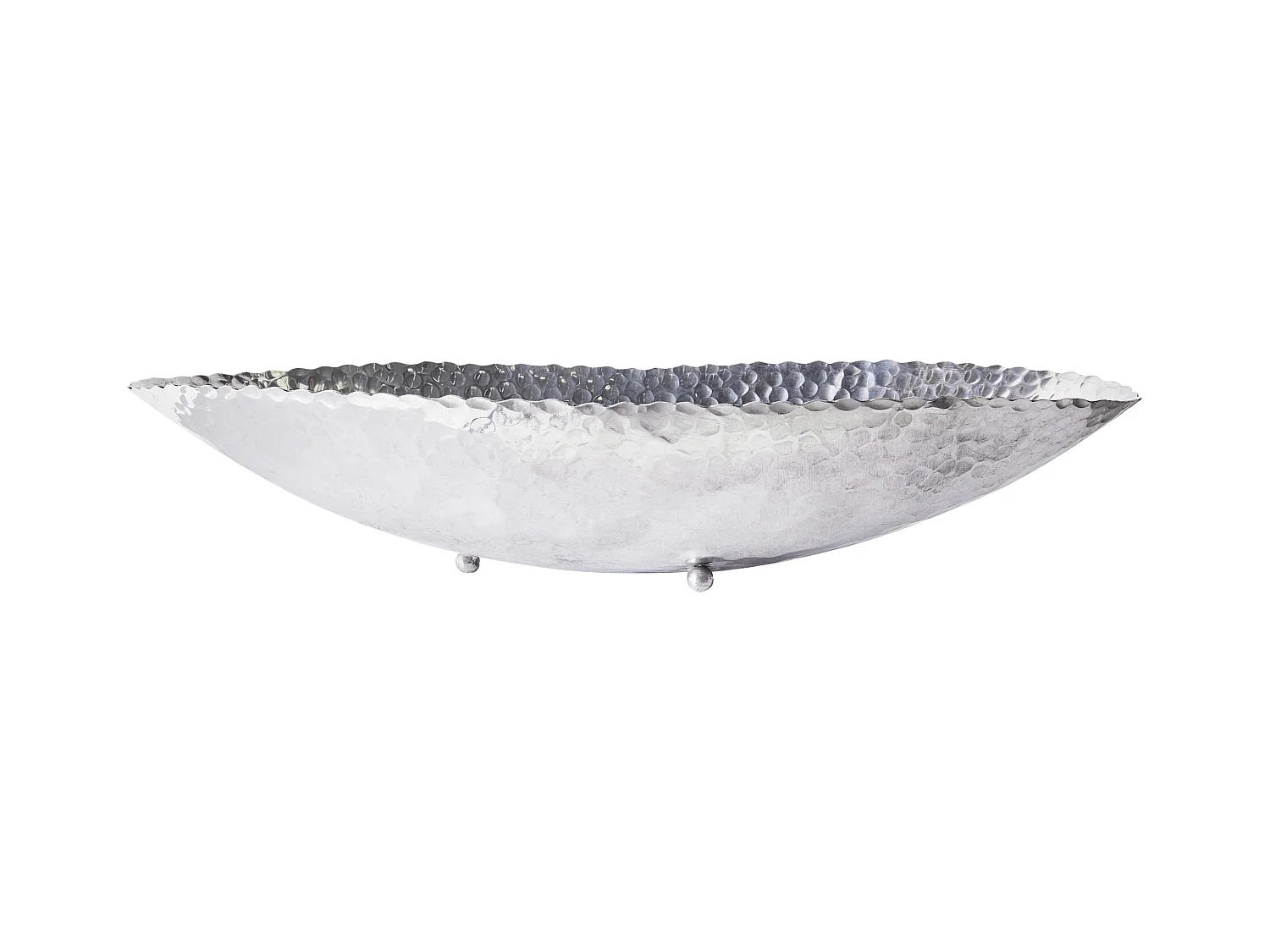 Cuenco decorativo IBRASH Metal Plateado