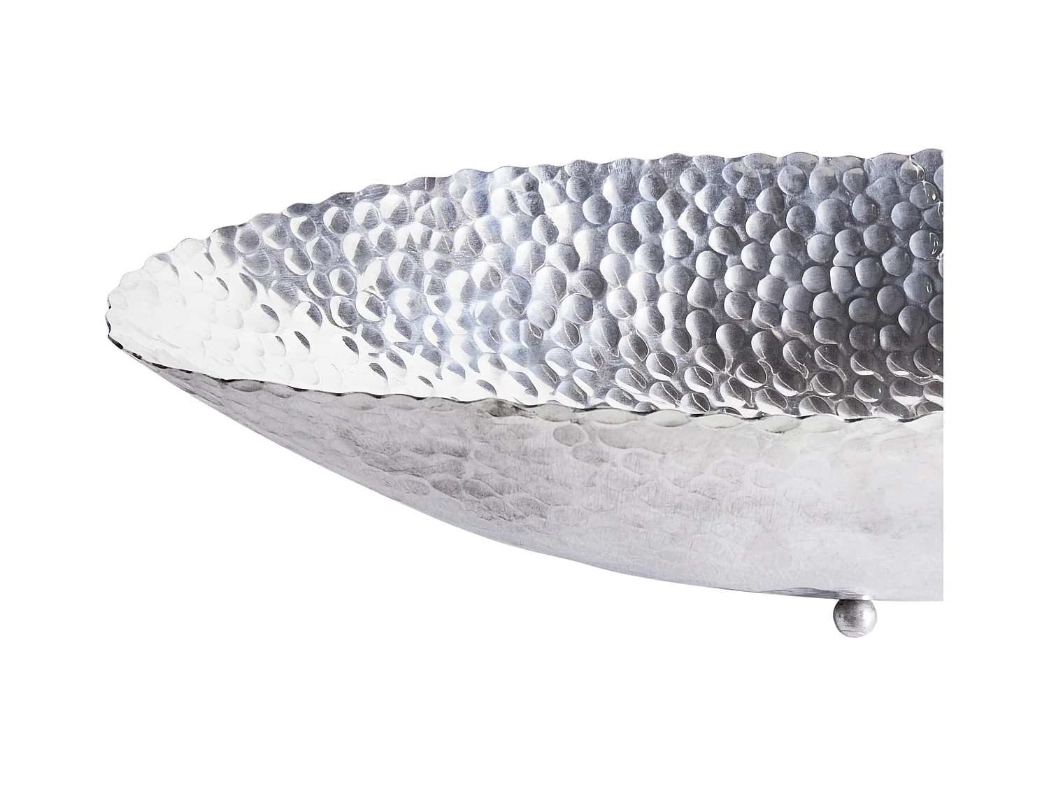 Cuenco decorativo IBRASH Metal Plateado