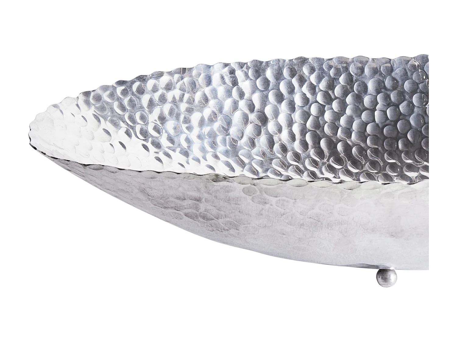 Cuenco decorativo IBRASH Metal Plateado