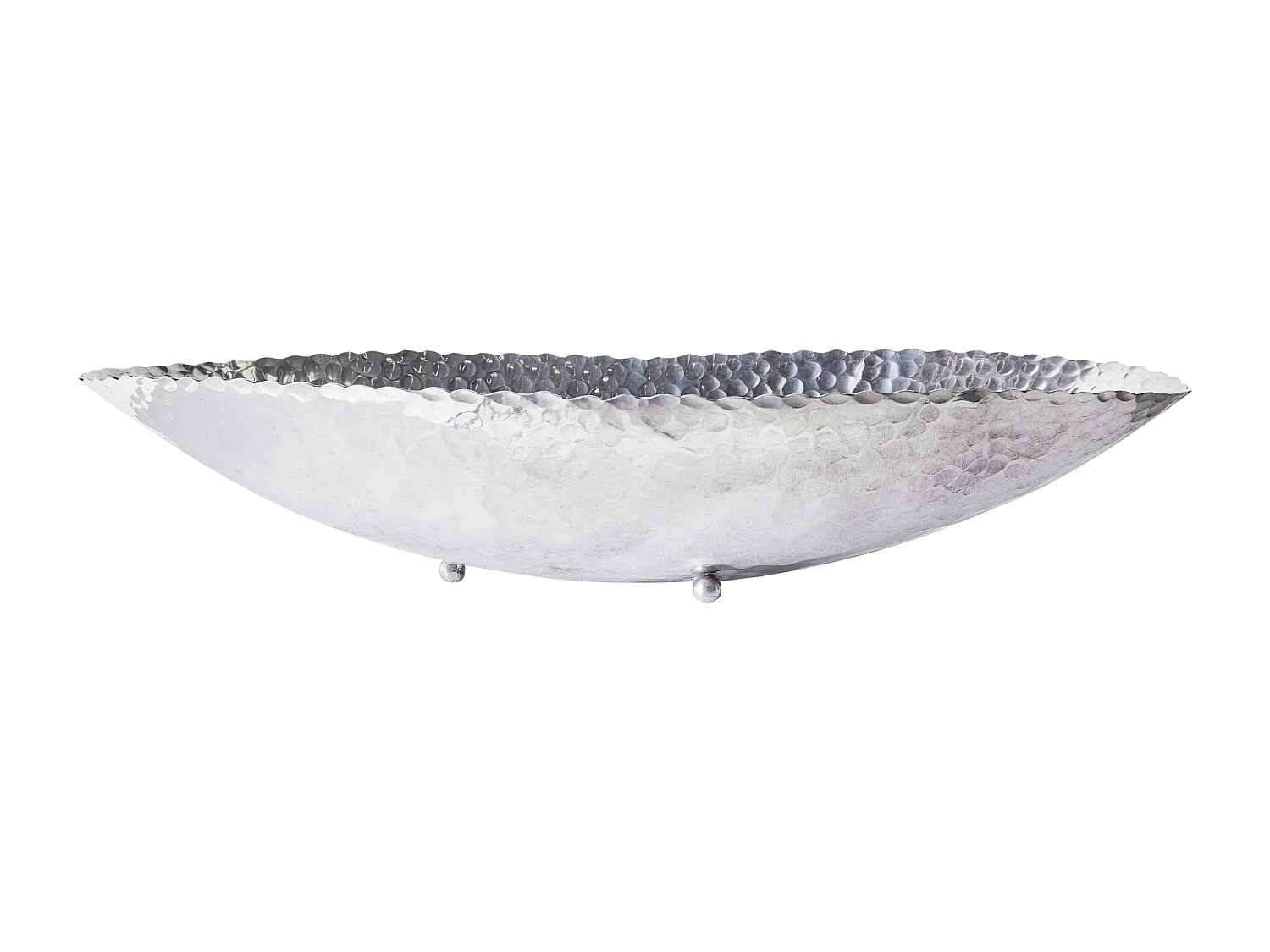 Cuenco decorativo IBRASH Metal Plateado