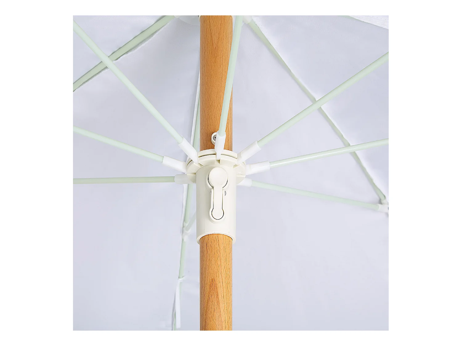 Ombrellone da giardino 150 cm MONDELLO Bianco