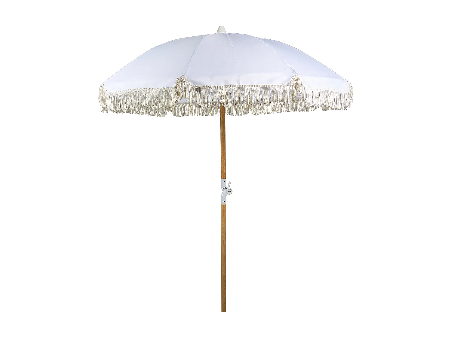 Parasol de jardin 150 cm MONDELLO Blanc