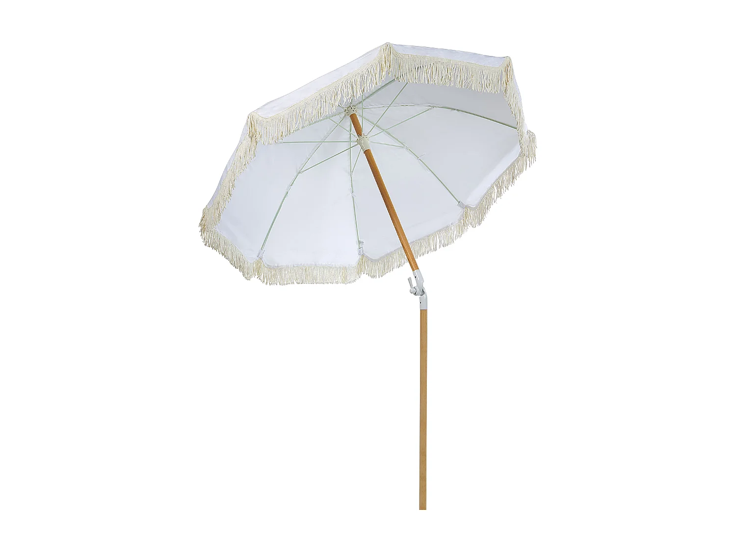 Parasol de jardin 150 cm MONDELLO Blanc