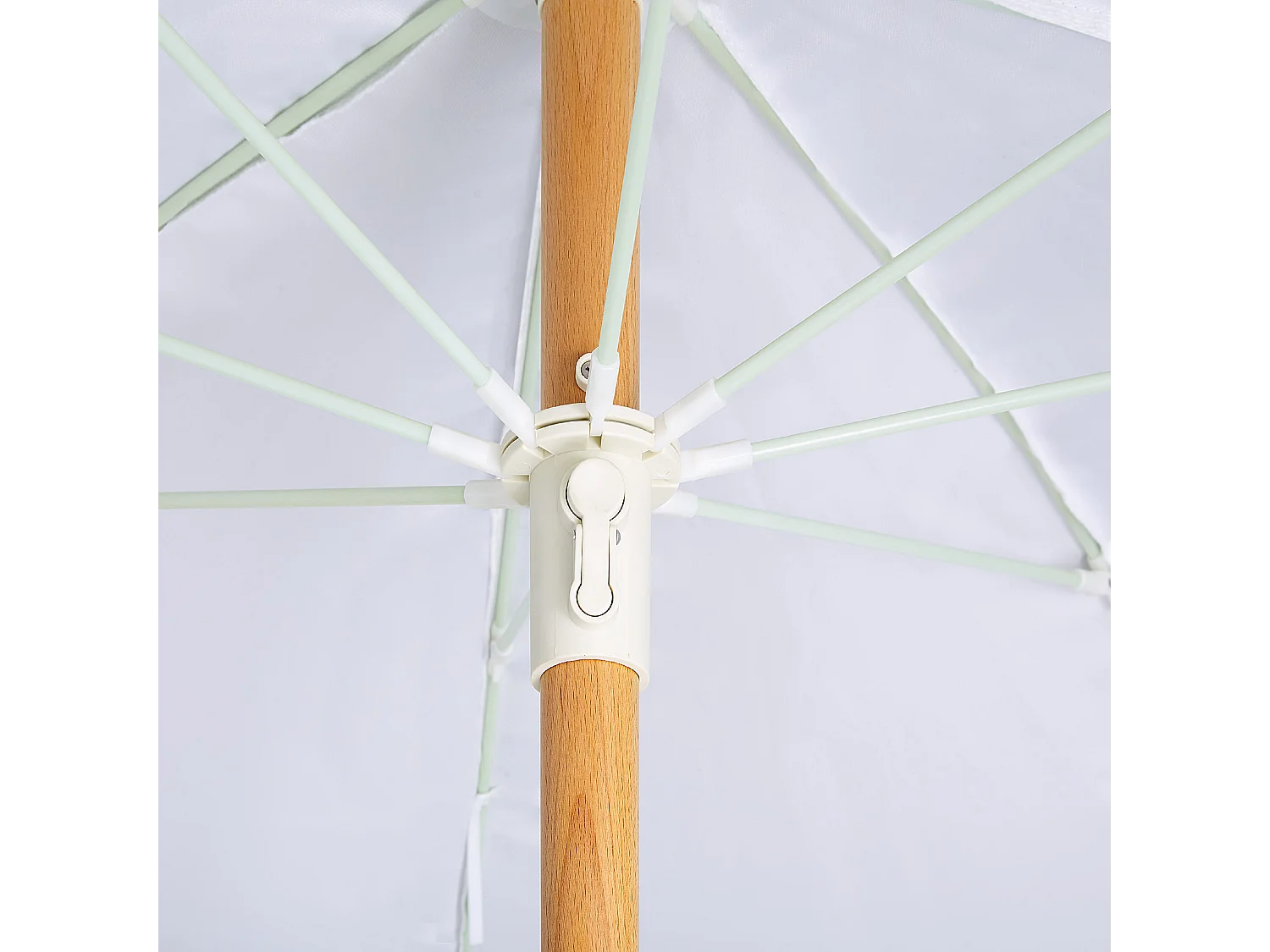 Ombrellone da giardino 150 cm MONDELLO Bianco