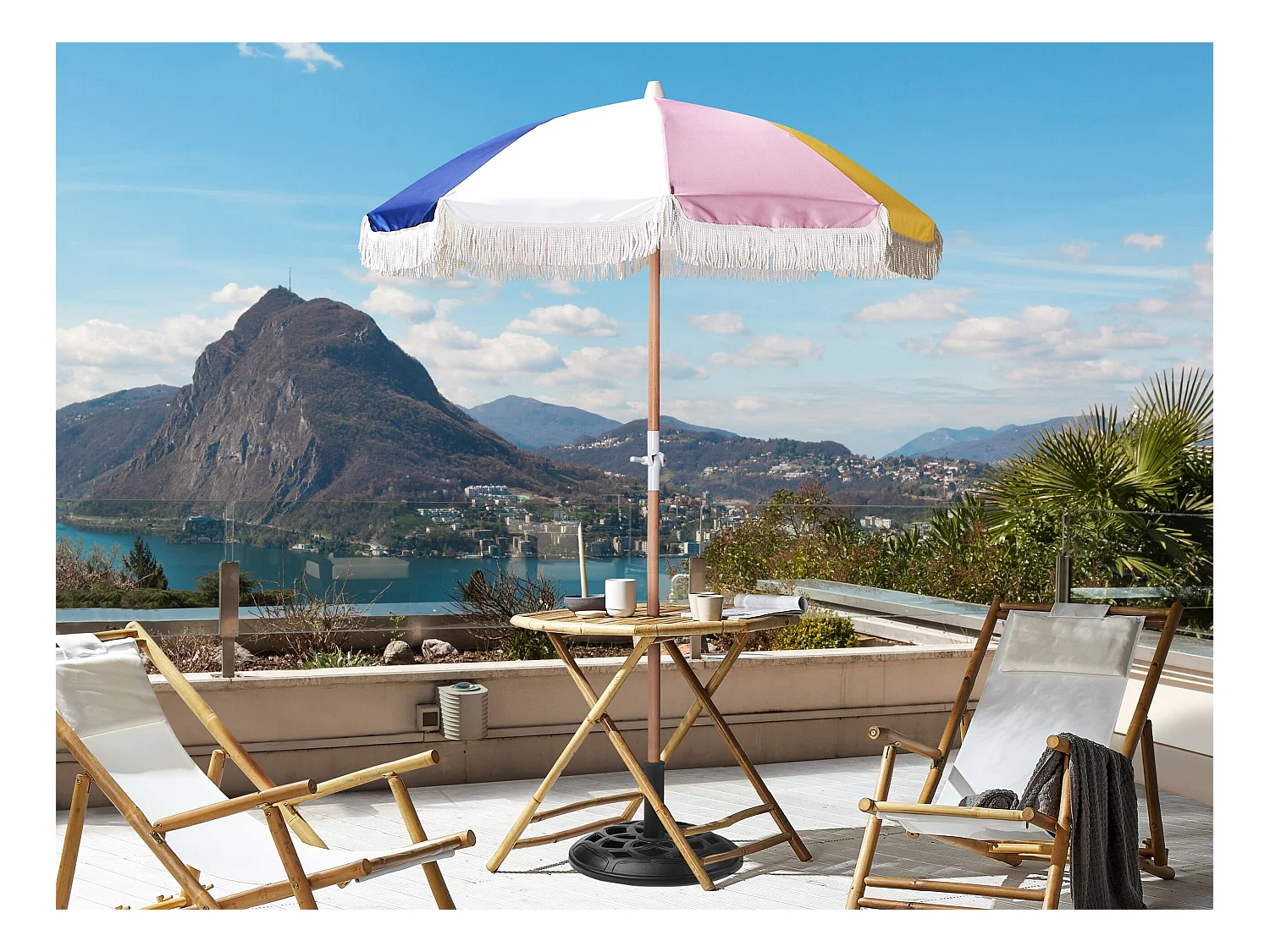Parasol 150 cm MONDELLO Multicolor