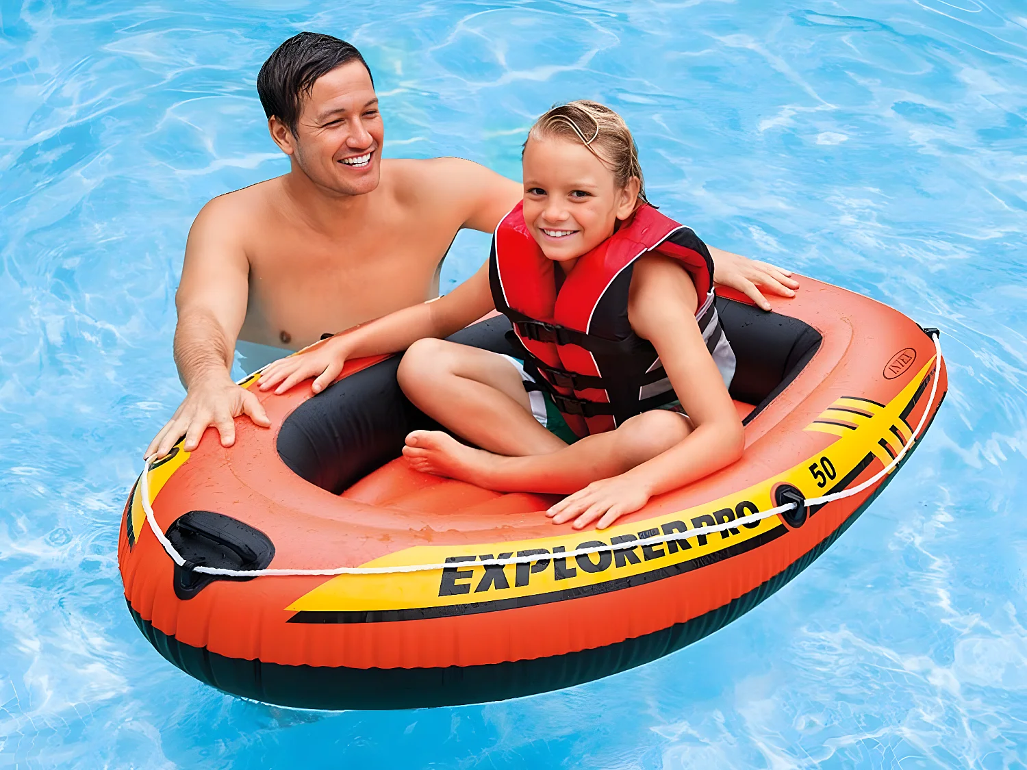 Bateau gonflable enfant Explorer Pro 50 1 place - Intex