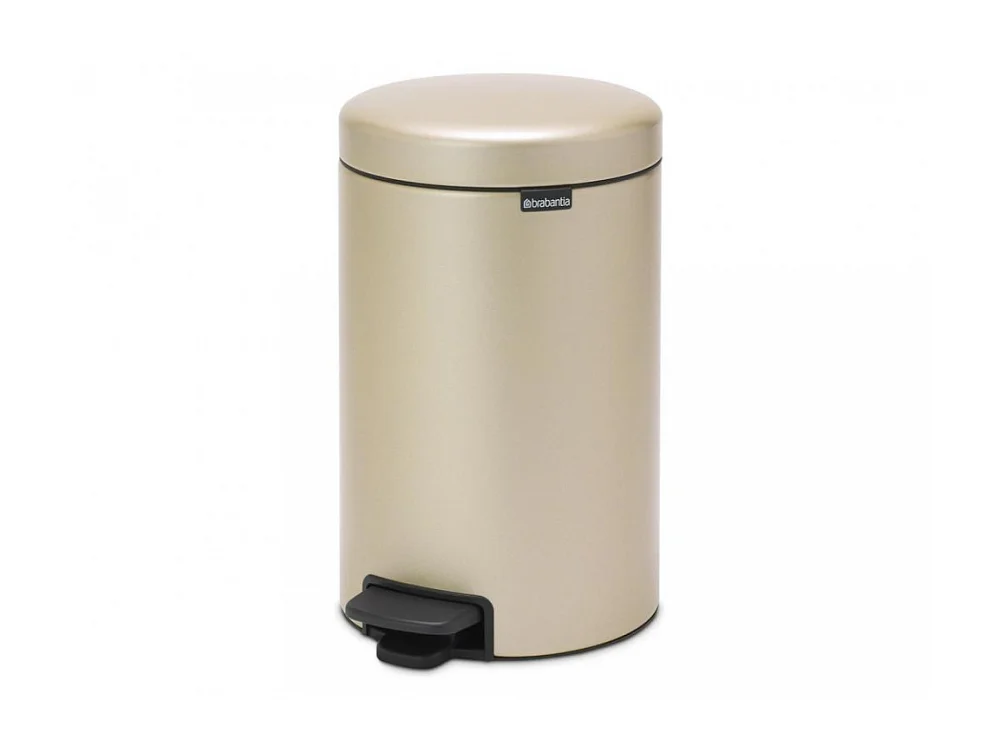 Poubelle Newicon 12l champagne