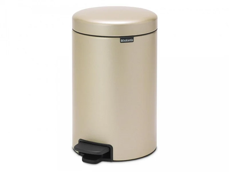 Poubelle Newicon 12l champagne