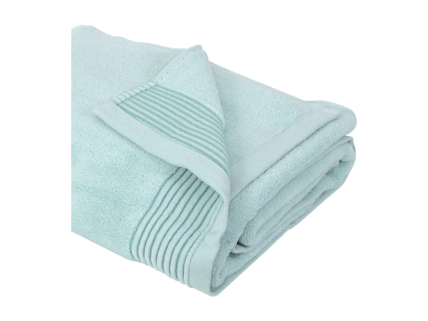 Drap de bain 100x150 cm JULIET Bleu pâle 520 g/m2