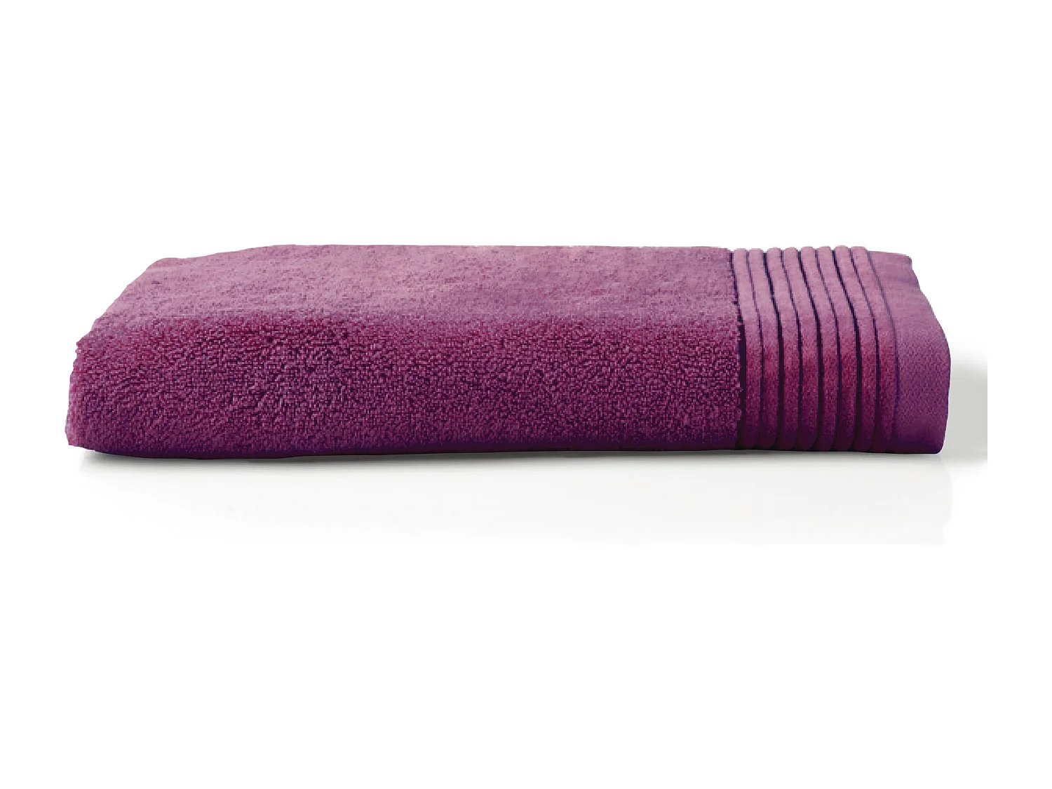 Drap de bain 100x150 cm JULIET Prune 520 g/m2