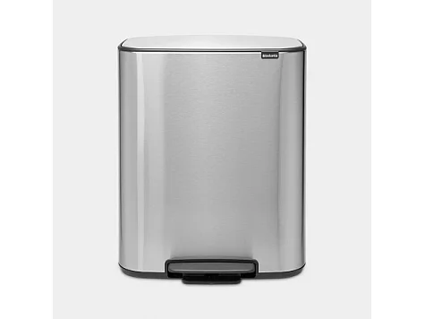 Poubelle pédale bo 2x30l