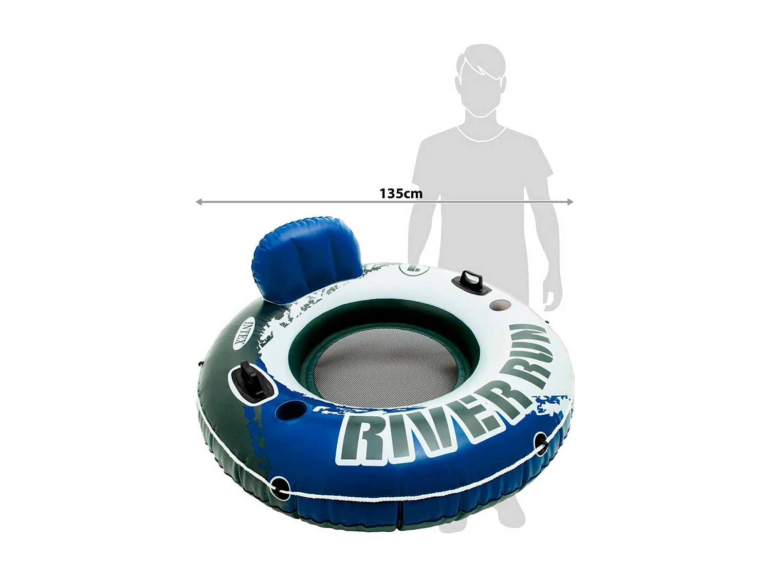 Poltrona gigante River Run Blue - Intex