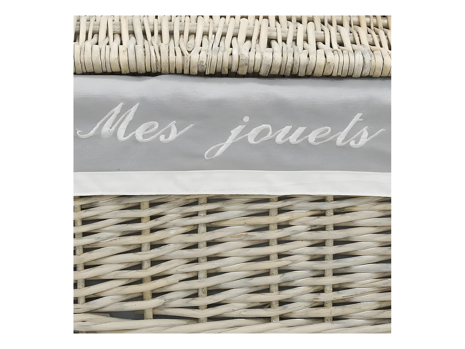 Malles et corbeilles en osier (Lot de 5)