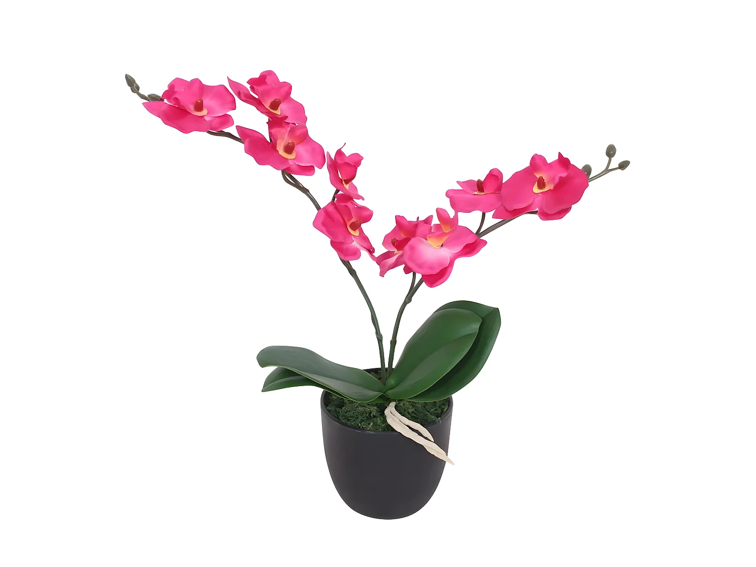 Plante artificielle avec pot 6.5 x 9.5 x 30 cm DEC021902