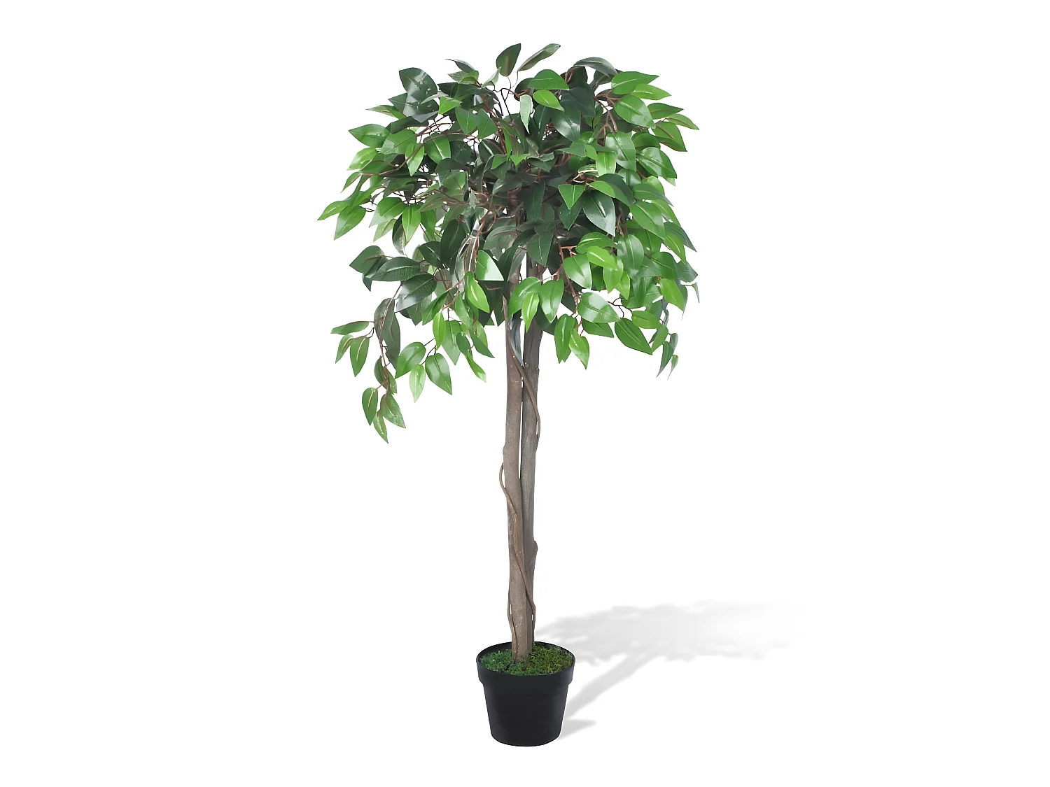 Palmier artificiel plastique avec 17.8 x 17.8 x 110 cm DEC021892