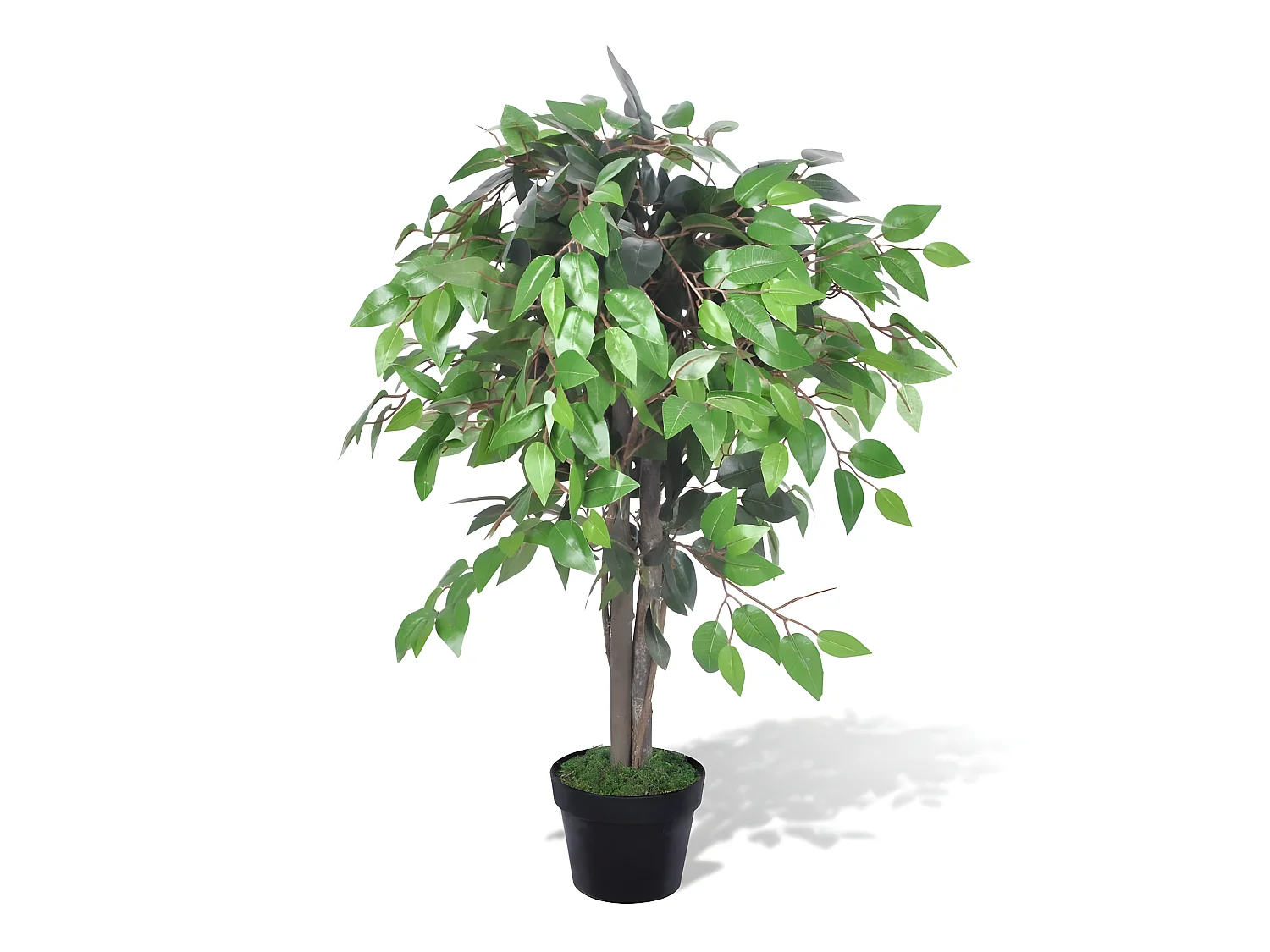 Palmier artificiel plastique avec 17.8 x 17.8 x 90 cm DEC021891