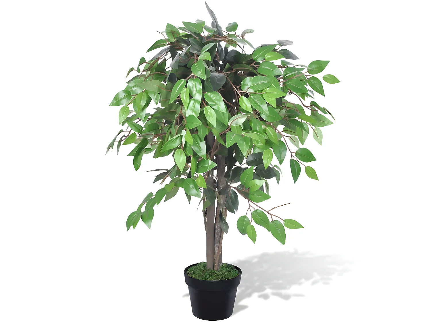 Palmier artificiel plastique avec 17.8 x 17.8 x 90 cm DEC021891