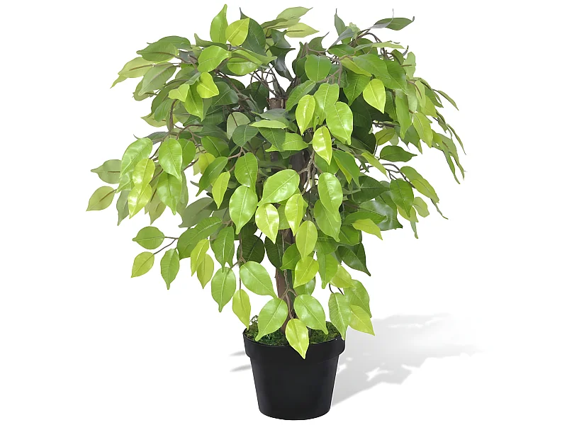 Palmier artificiel plastique avec 17.8 x 17.8 x 60 cm DEC021890