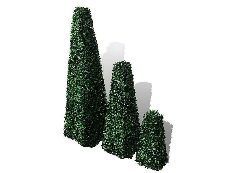 Lotde 3 buis formés 30 x 30 x 100 cm DEC022064