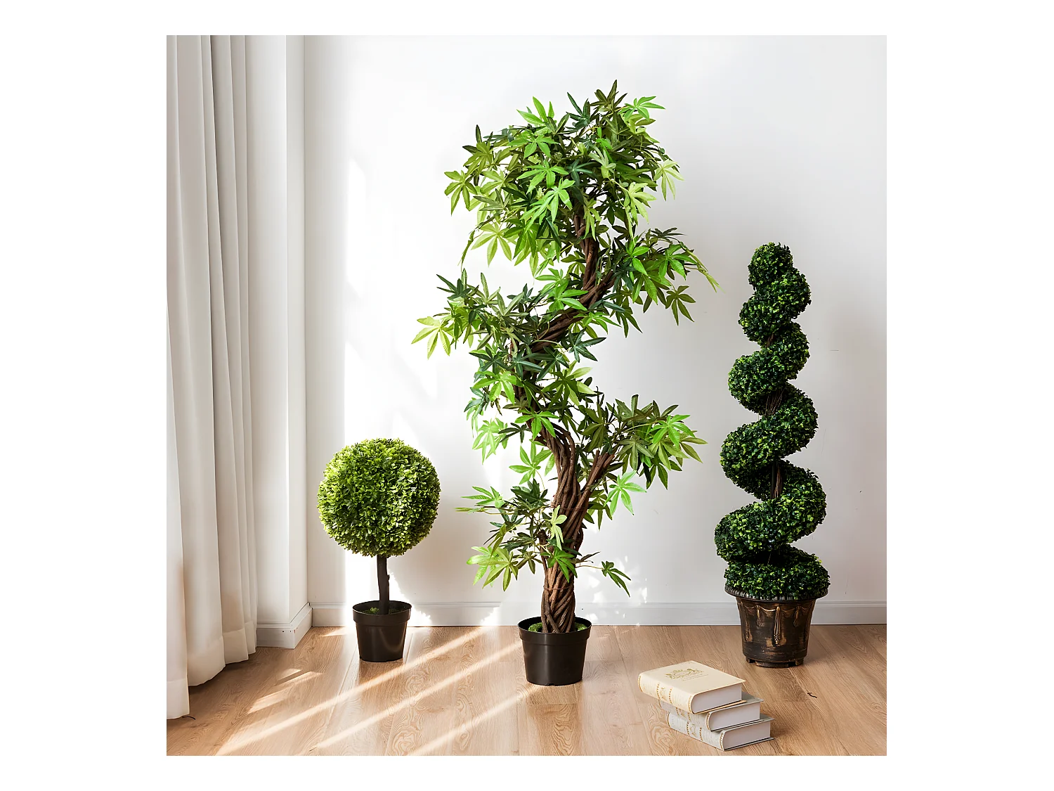 Arbre plante artificielle avec 19 x 19 x 160 cm 20_0000107