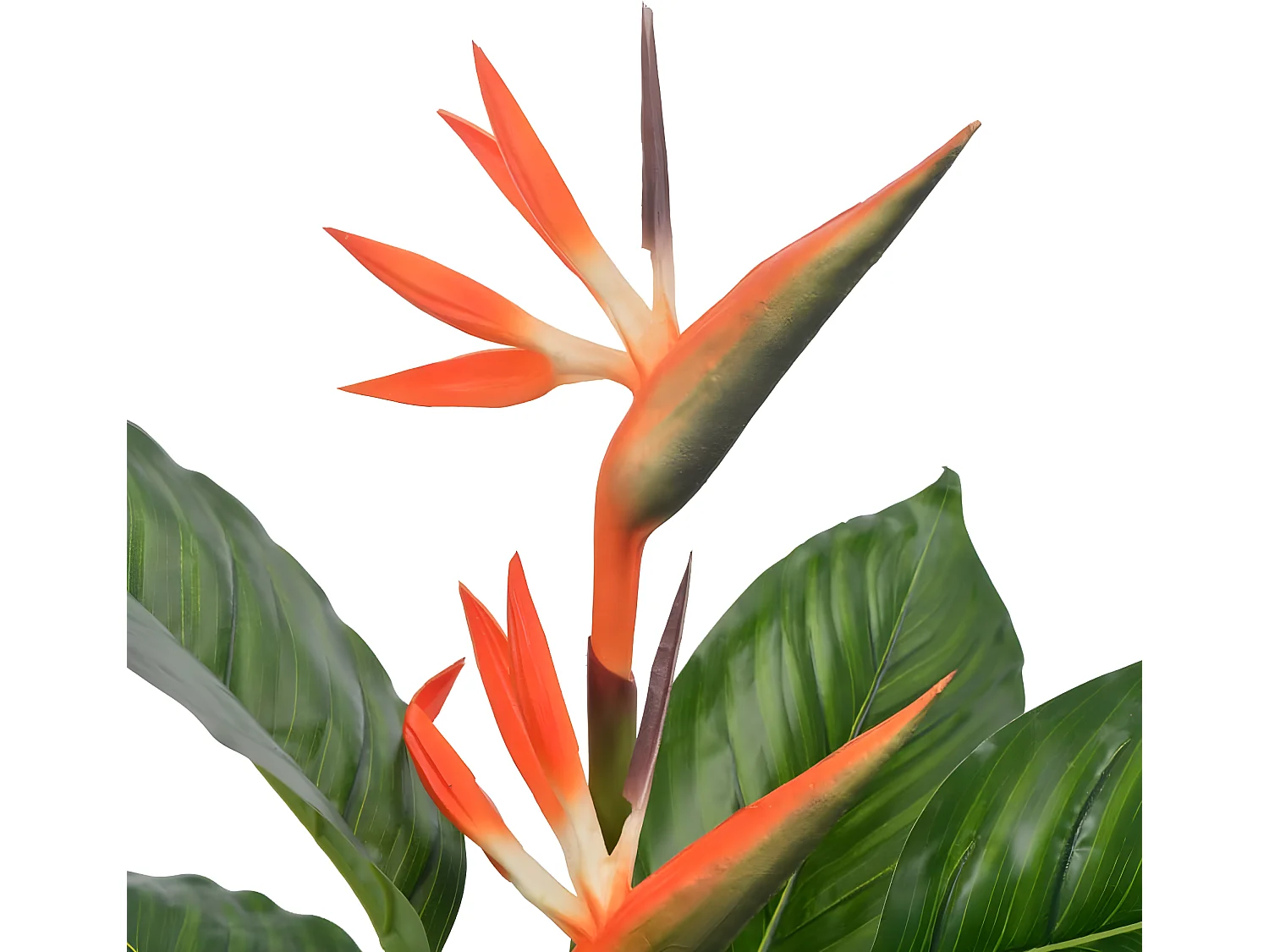 Plante fleur artificielle strelitzia 100 x 100 x 100 cm DEC022042