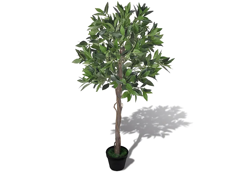 Laurier artificiel avec pot 17.8 x 17.8 x 120 cm DEC021900