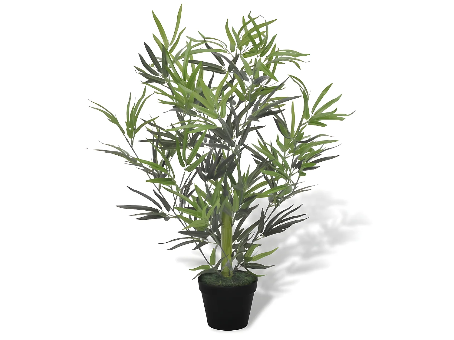 Bambou artificiel avec pot bambou marron 15.9 x 15.9 x 80 cm DEC021895