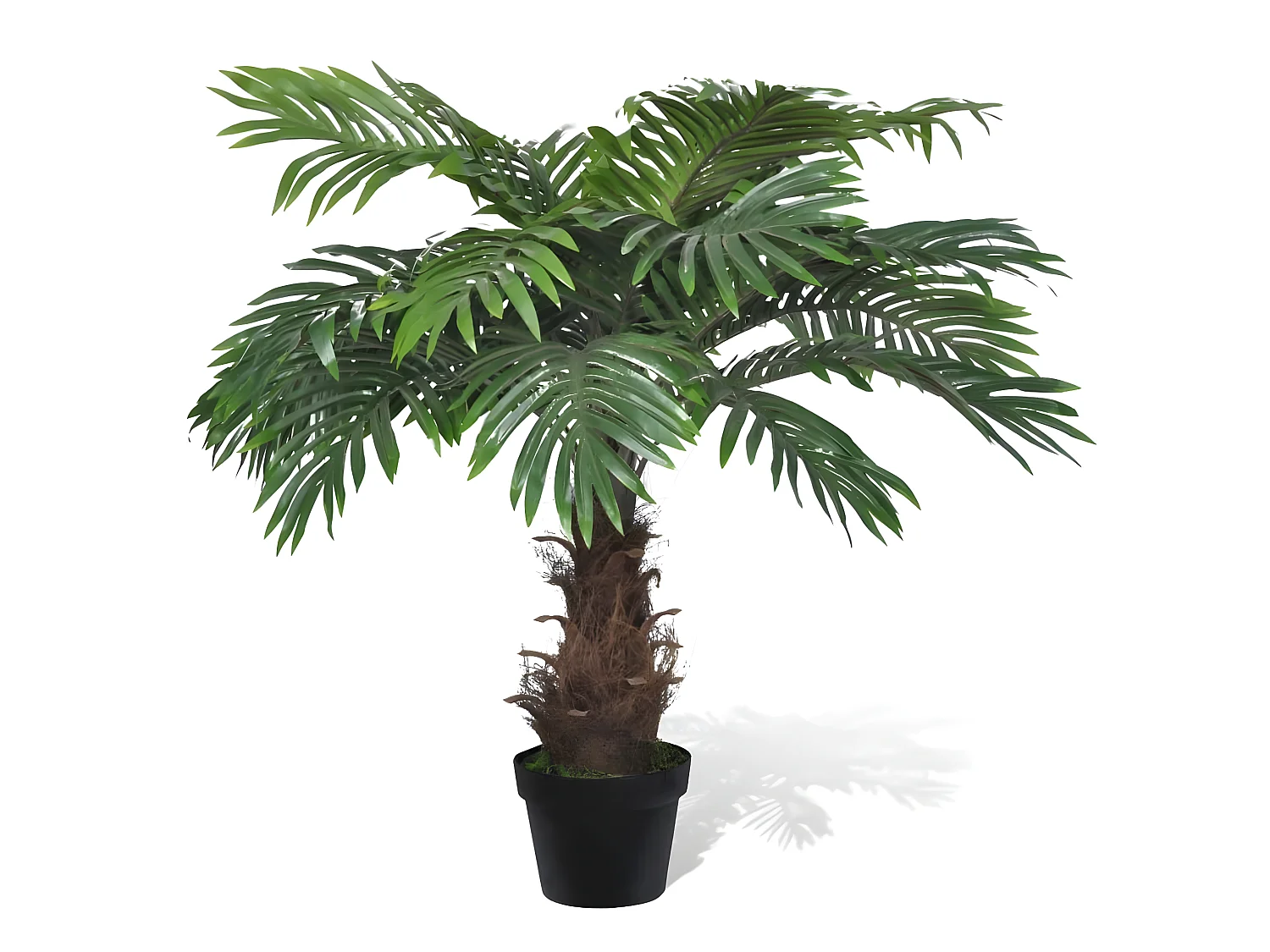 Palmier cycus artificiel plastique 17.8 x 17.8 x 80 cm DEC021886