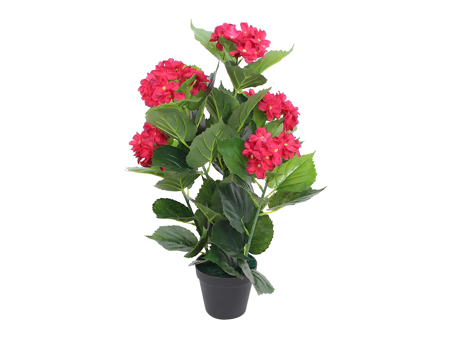 Plante hortensia artificielle avec 8.5 x 12.5 x 11 cm DEC021921