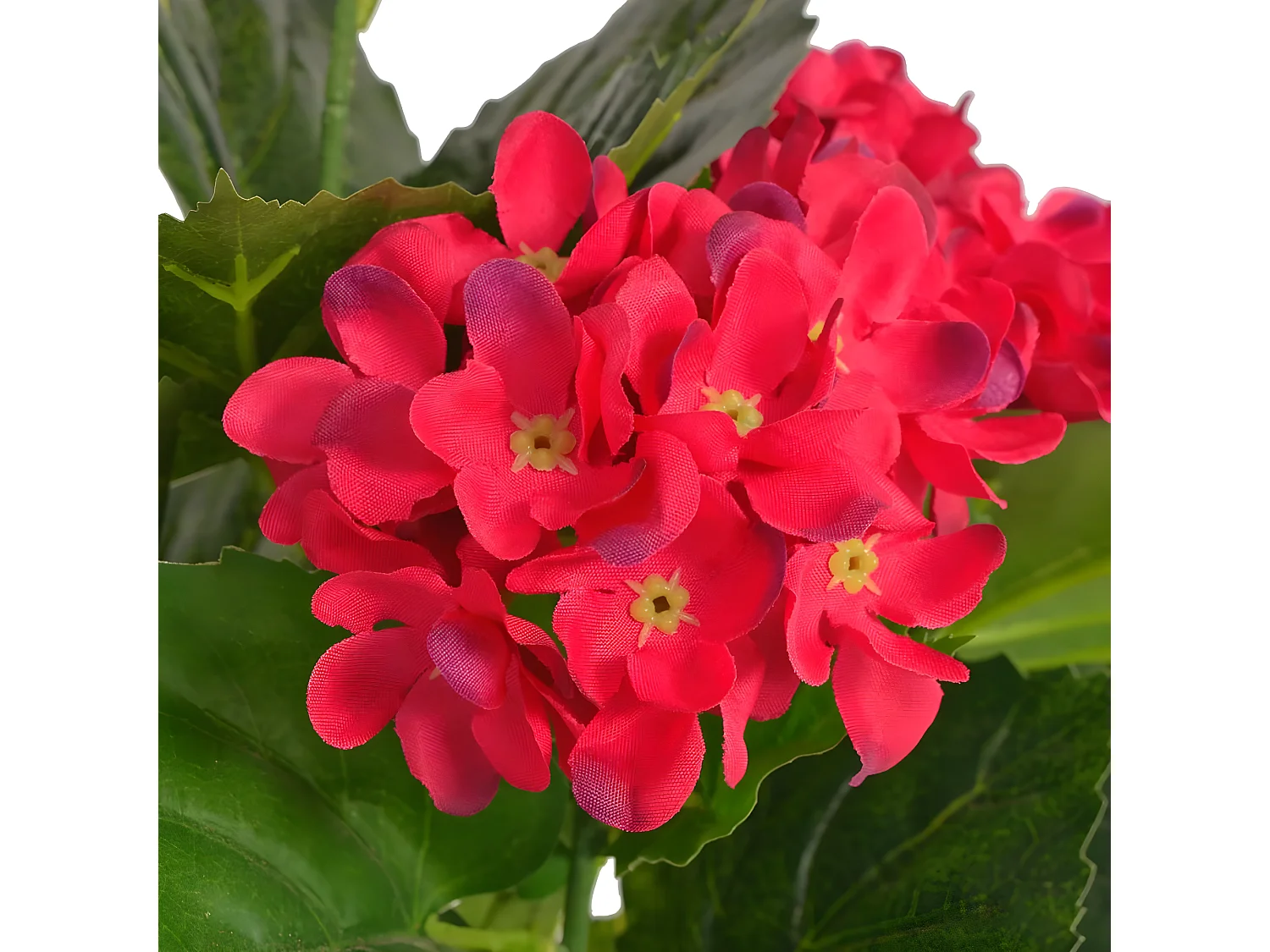 Plante hortensia artificielle avec 8.5 x 12.5 x 11 cm DEC021921