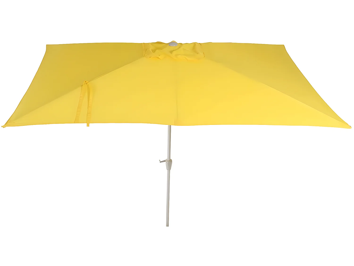 Parasol de jardin 2x3m aluminium jaune 192 x 295 x 256 cm 04_0003893