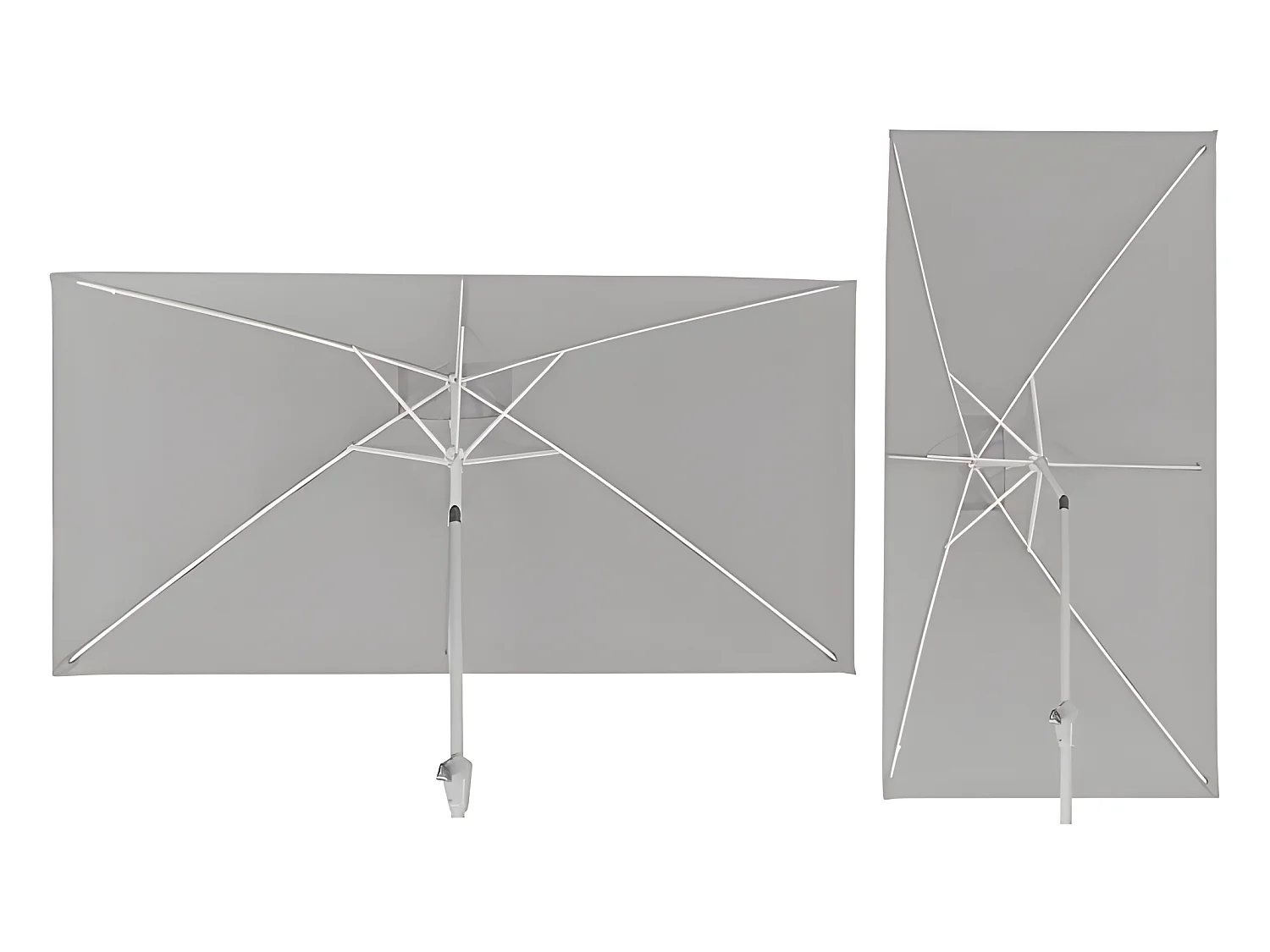 Parasol de jardin 2x3m aluminium 295 x 192 x 256 cm 04_0003895
