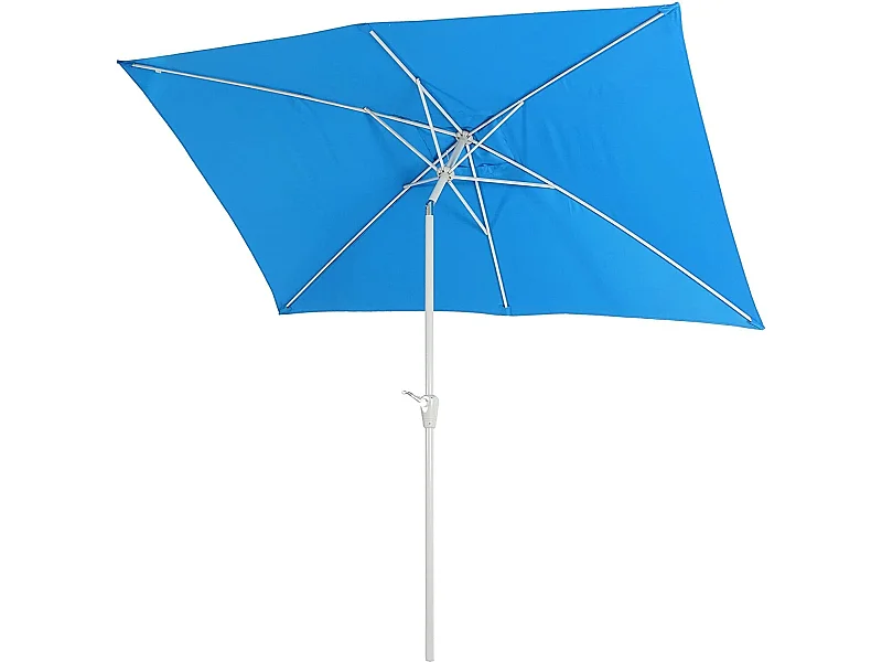Parasol de jardin 2x3m aluminium bleue 192 x 192 x 256 cm 04_0003890