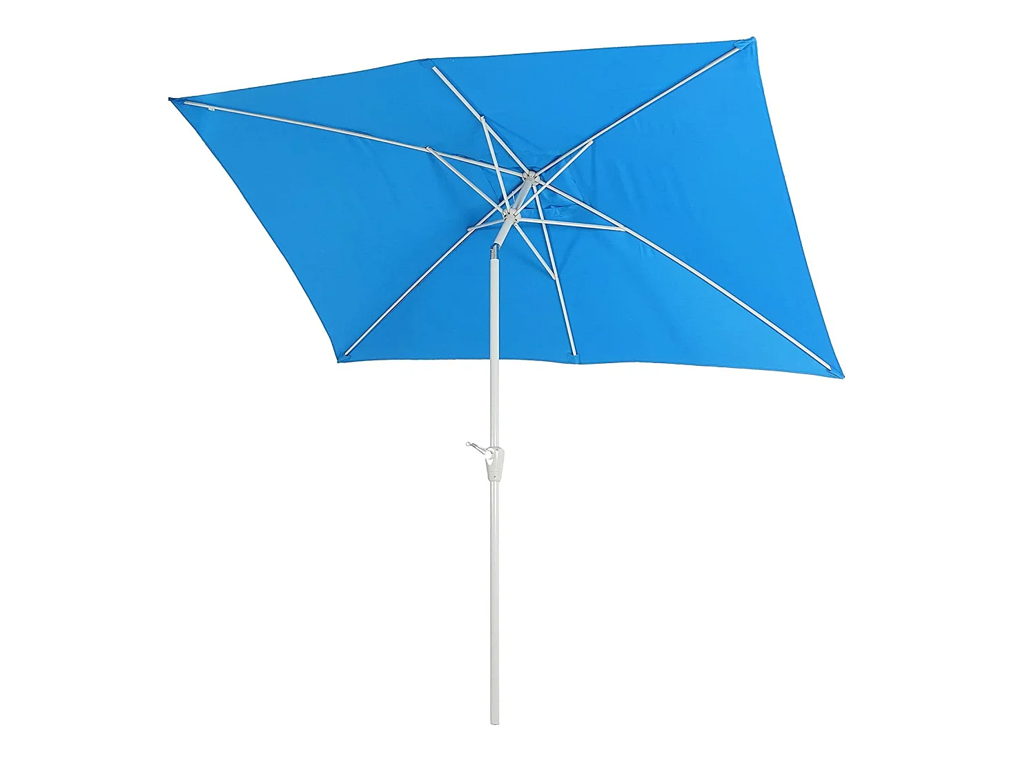 Parasol de jardin 2x3m aluminium bleue 192 x 192 x 256 cm 04_0003890