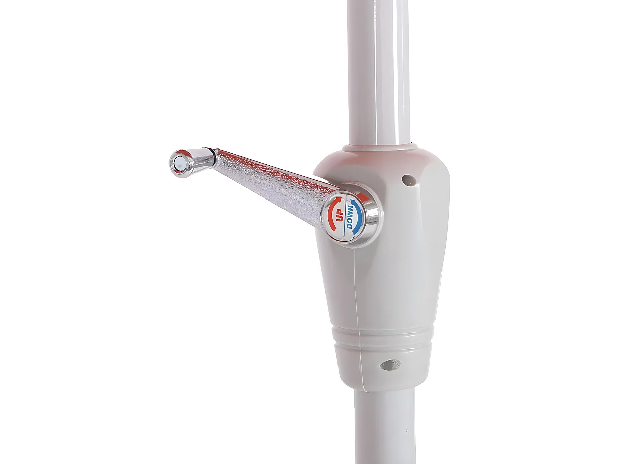 Parasol de jardin 2x3m aluminium crème 192 x 295 x 256 cm 04_0003892