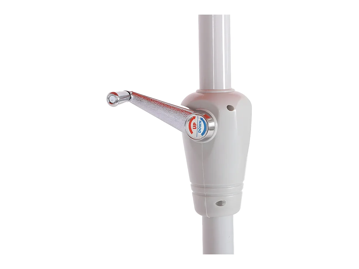 Parasol de jardin 2x3m aluminium bordeaux 192 x 192 x 256 cm 04_0003891