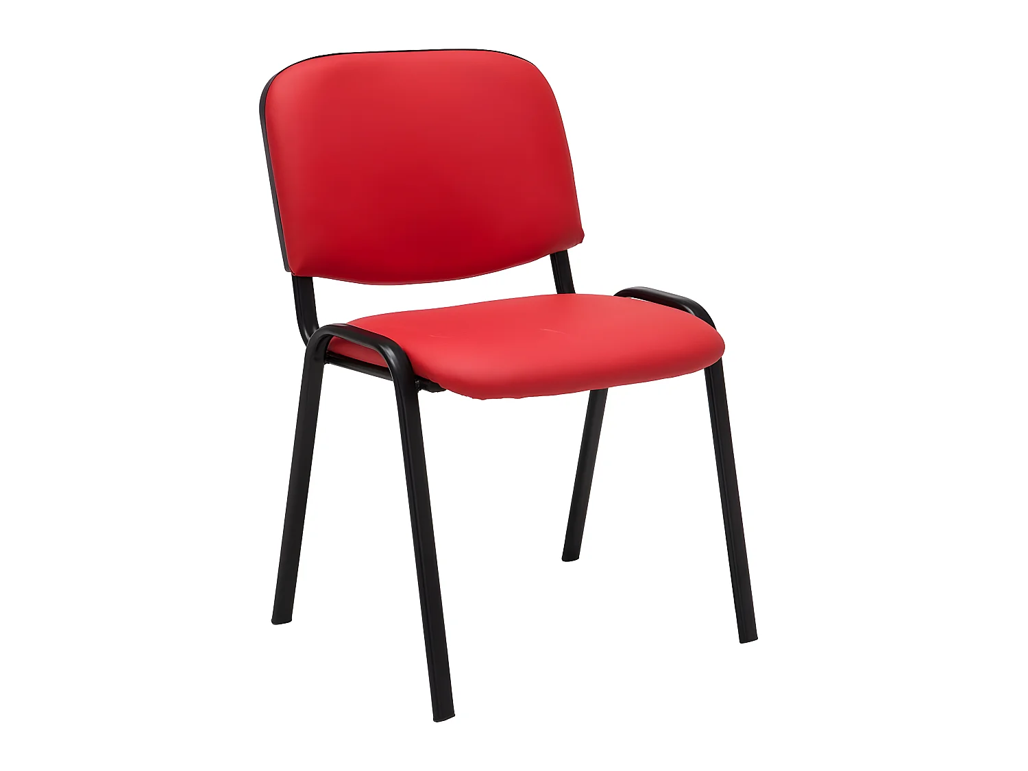 Chaise visiteur assise rembourrée 53 x 53 x 83 cm BUR10070