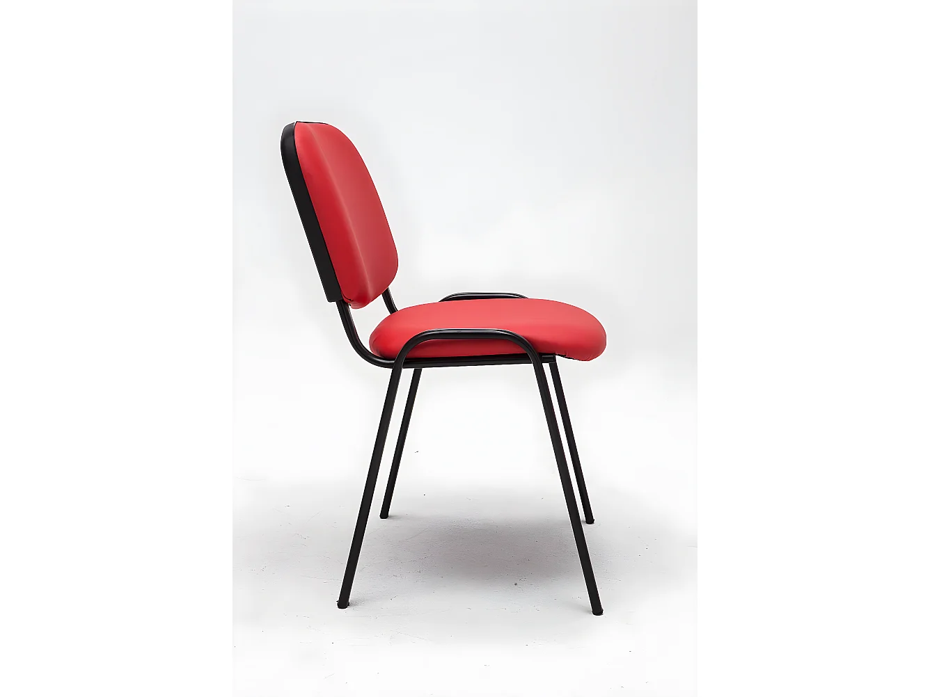 Chaise visiteur assise rembourrée 53 x 53 x 83 cm BUR10070