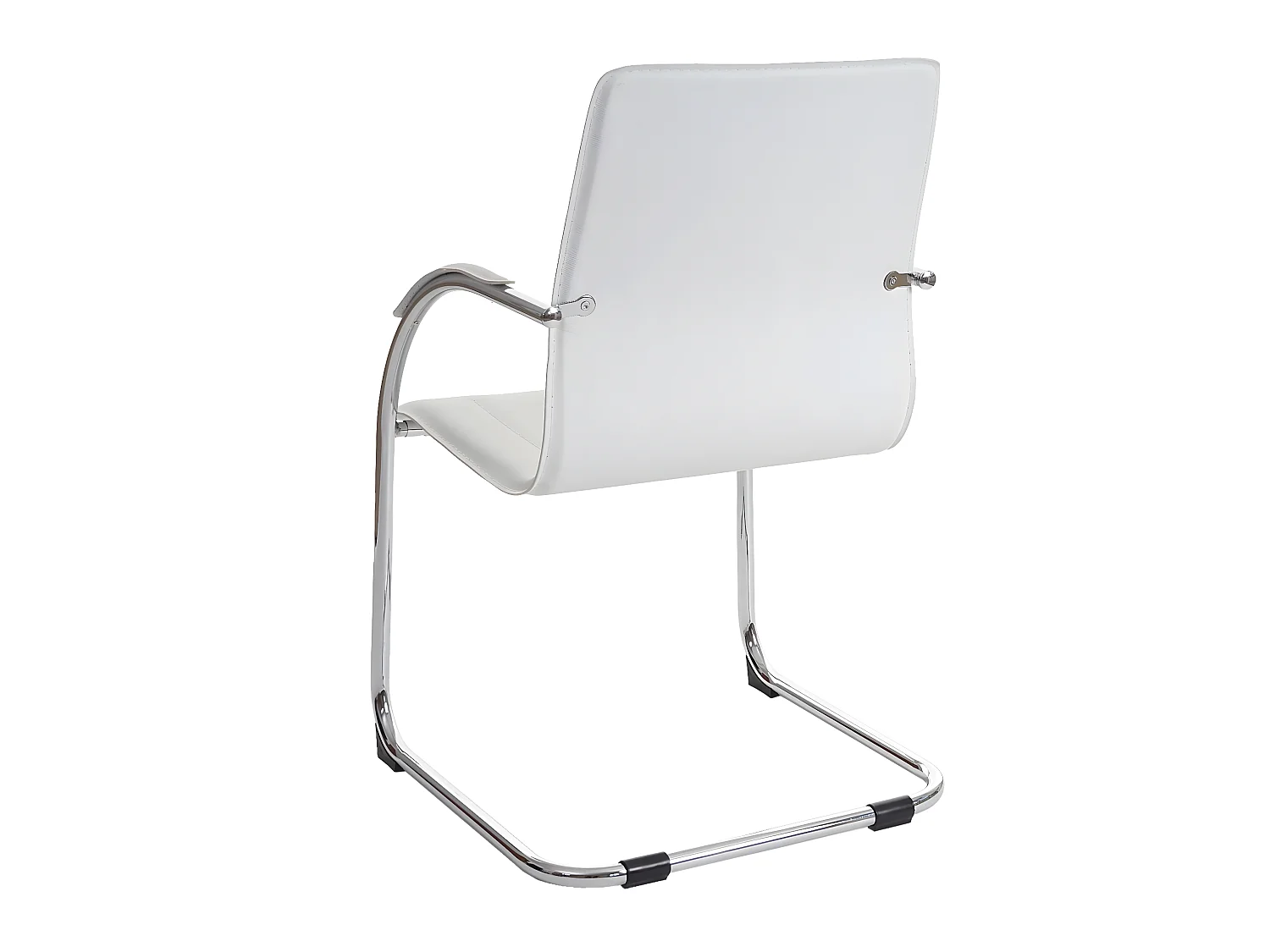 Lot de 2 chaises blanche 60 x 56 x 96 cm BUR04068