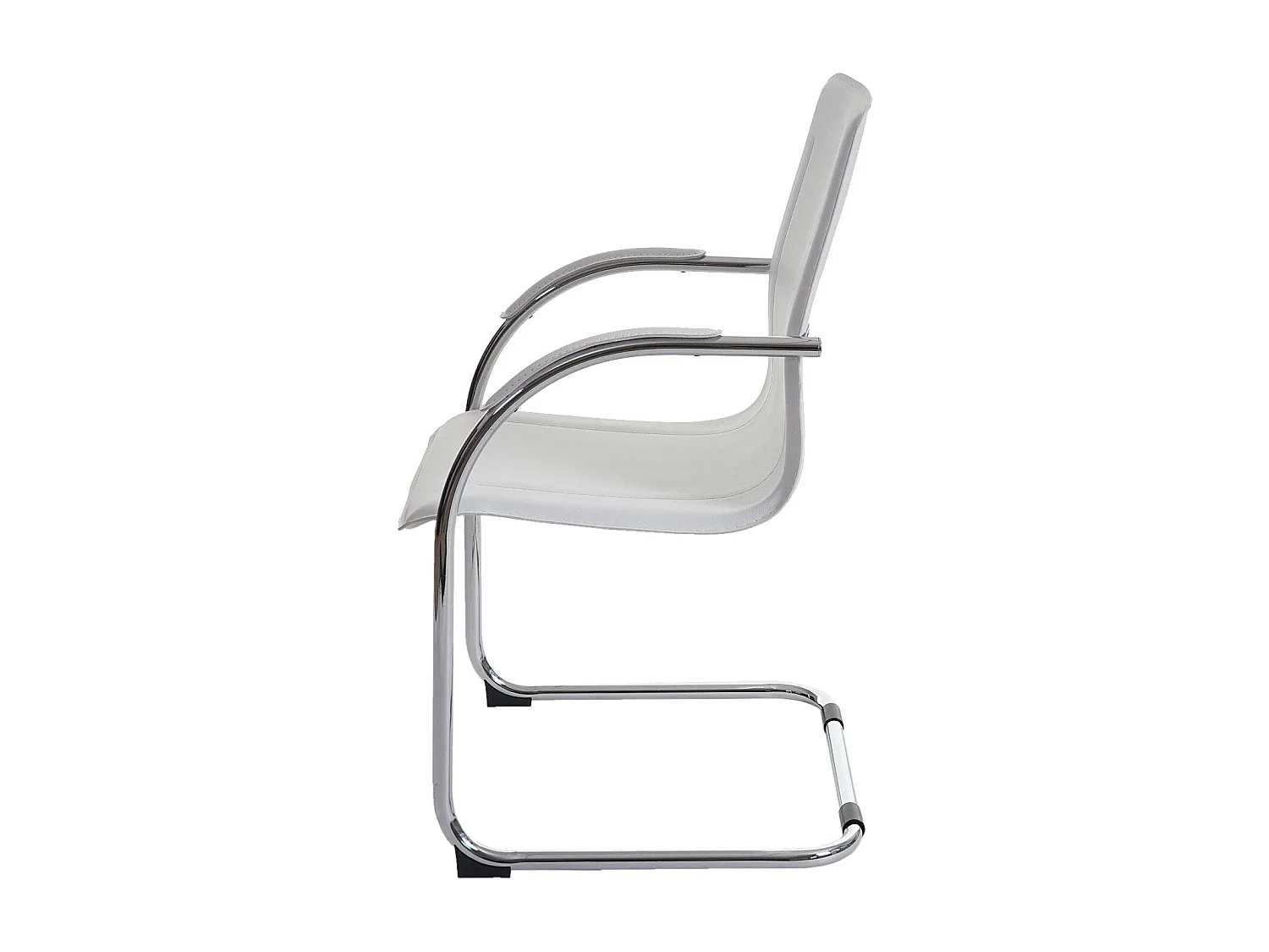 Lot de 2 chaises blanche 60 x 56 x 96 cm BUR04068