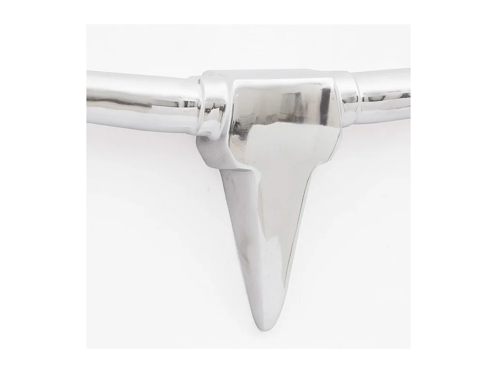 Décoration murale en forme aluminium 96 x 10 x 44 cm DEC023035