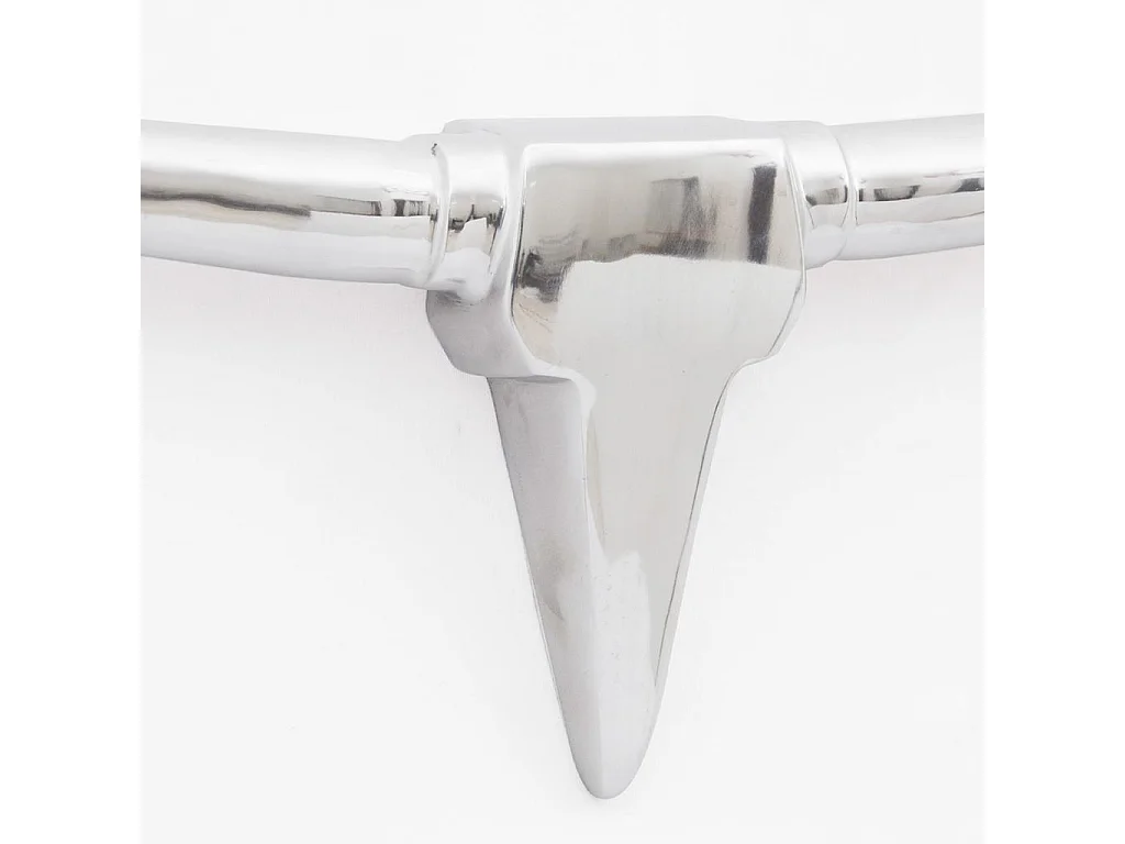 Décoration murale en forme aluminium 96 x 10 x 44 cm DEC023035