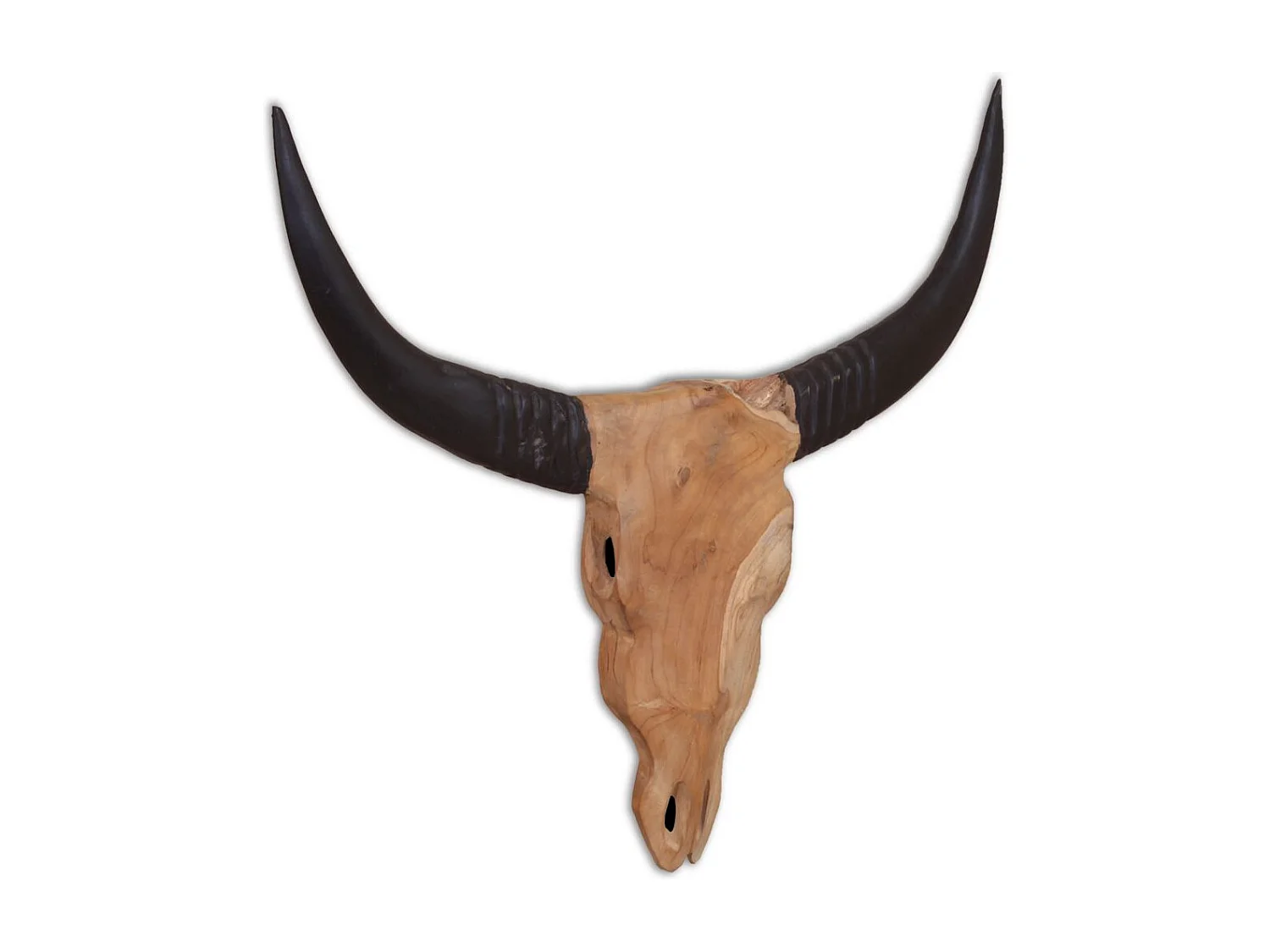 Crâne de taureau mural 69 x 60 x 6 cm DEC023057