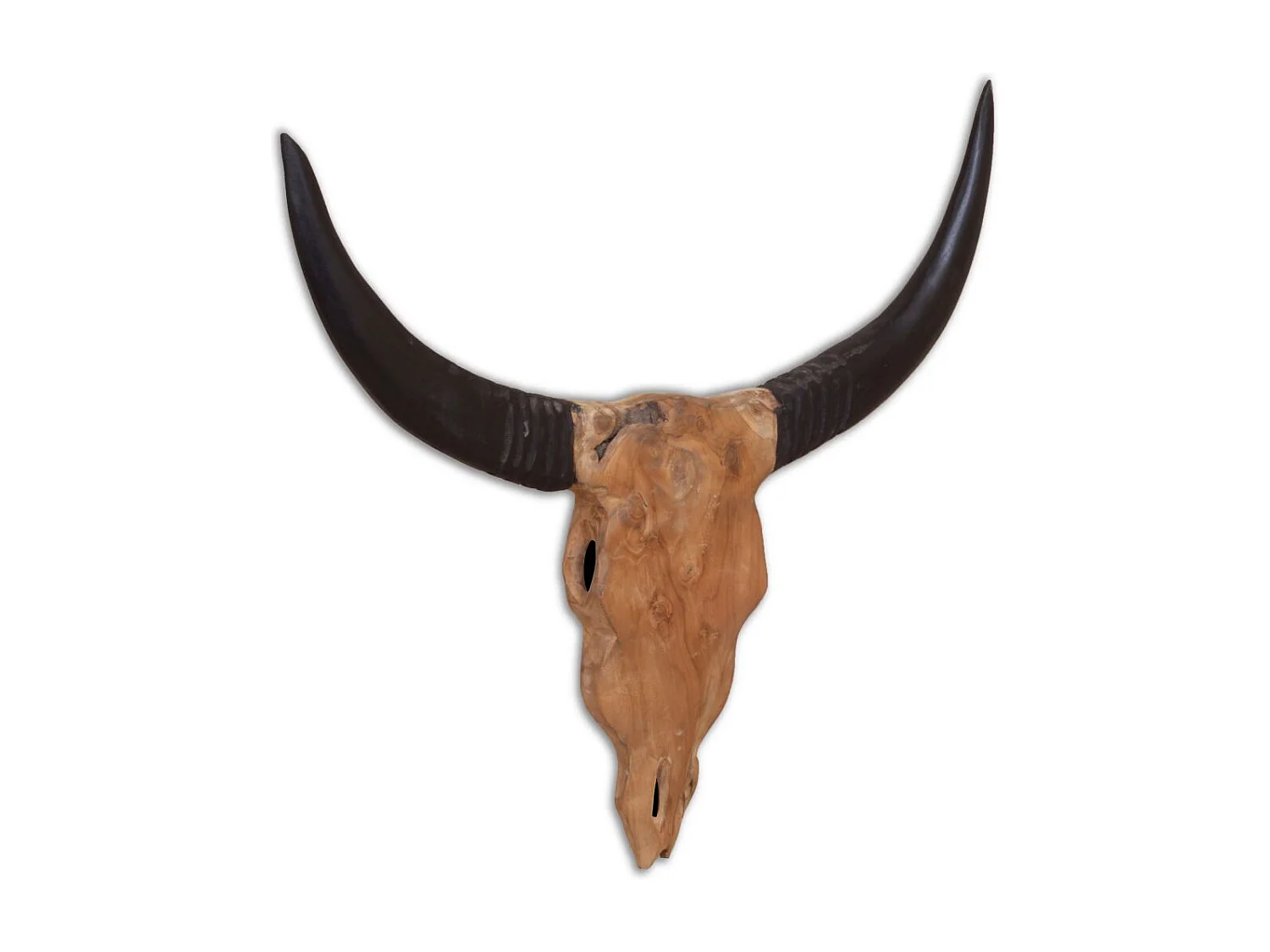 Crâne de taureau mural 69 x 60 x 6 cm DEC023057