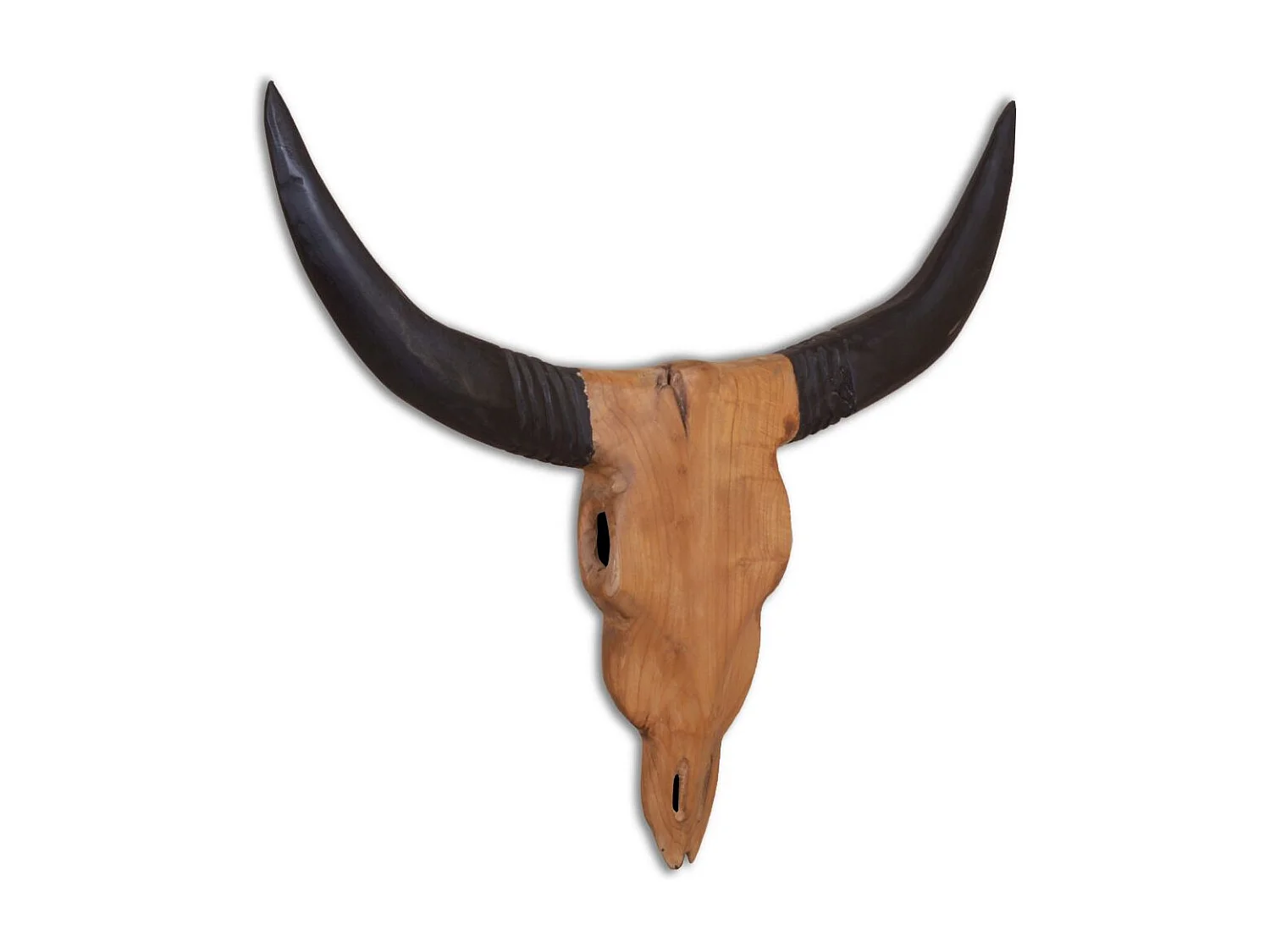 Crâne de taureau mural 69 x 60 x 6 cm DEC023057