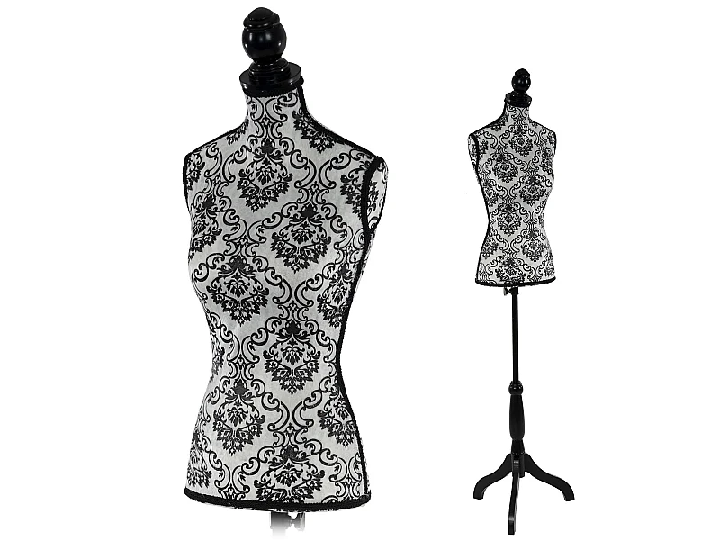 Buste de couture mannequin blanche 85 x 59 x 163 cm DEC04006